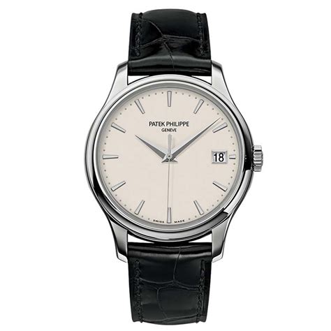 patek philippe calatrava 3802 200g-001|Patek Philippe Calatrava White Gold 3802/200G.